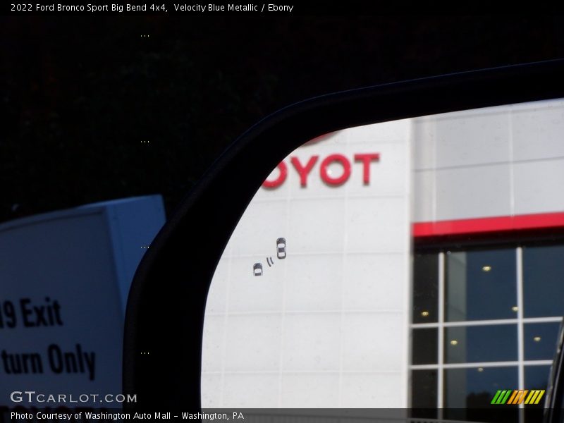 Velocity Blue Metallic / Ebony 2022 Ford Bronco Sport Big Bend 4x4