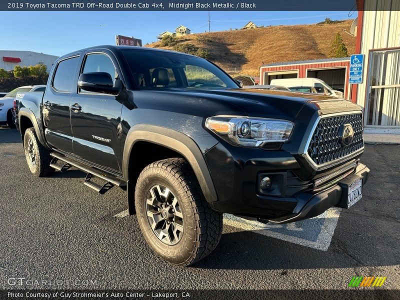 Midnight Black Metallic / Black 2019 Toyota Tacoma TRD Off-Road Double Cab 4x4