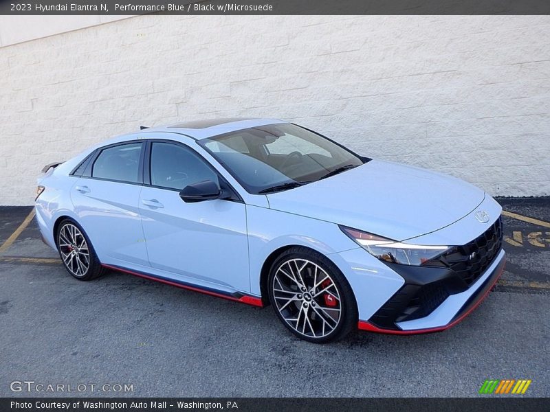 Front 3/4 View of 2023 Elantra N 