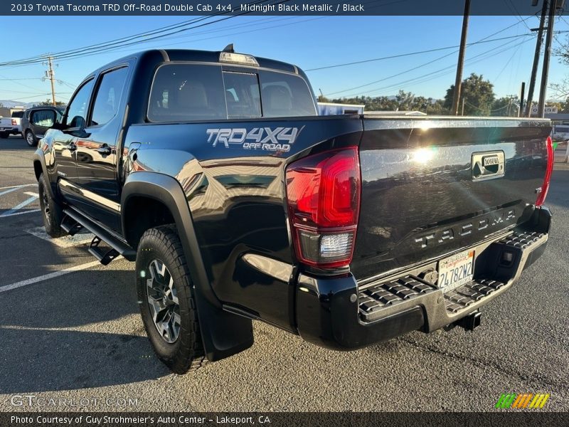 Midnight Black Metallic / Black 2019 Toyota Tacoma TRD Off-Road Double Cab 4x4