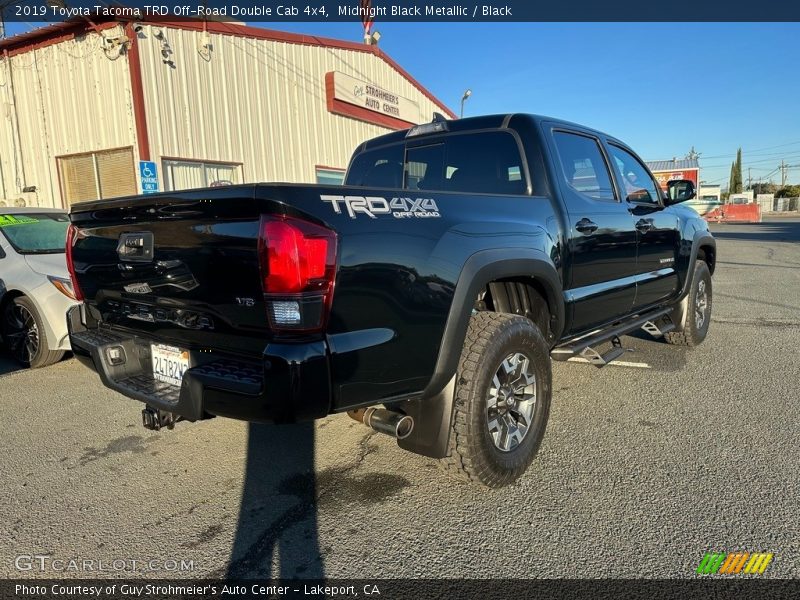 Midnight Black Metallic / Black 2019 Toyota Tacoma TRD Off-Road Double Cab 4x4