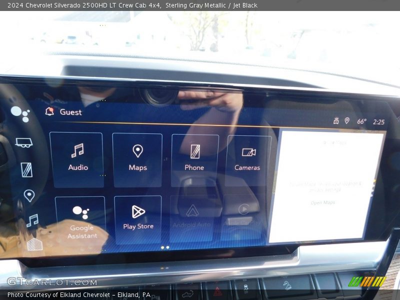 Sterling Gray Metallic / Jet Black 2024 Chevrolet Silverado 2500HD LT Crew Cab 4x4