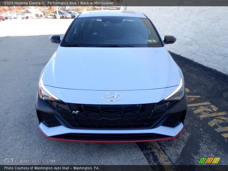 Performance Blue / Black w/Microsuede 2023 Hyundai Elantra N