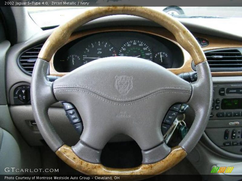Zircon Metallic / Ivory 2002 Jaguar S-Type 4.0
