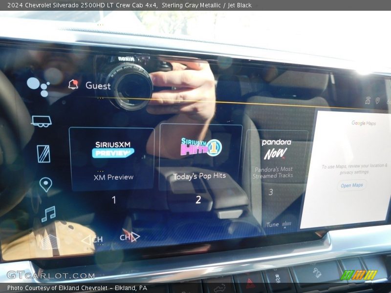 Sterling Gray Metallic / Jet Black 2024 Chevrolet Silverado 2500HD LT Crew Cab 4x4