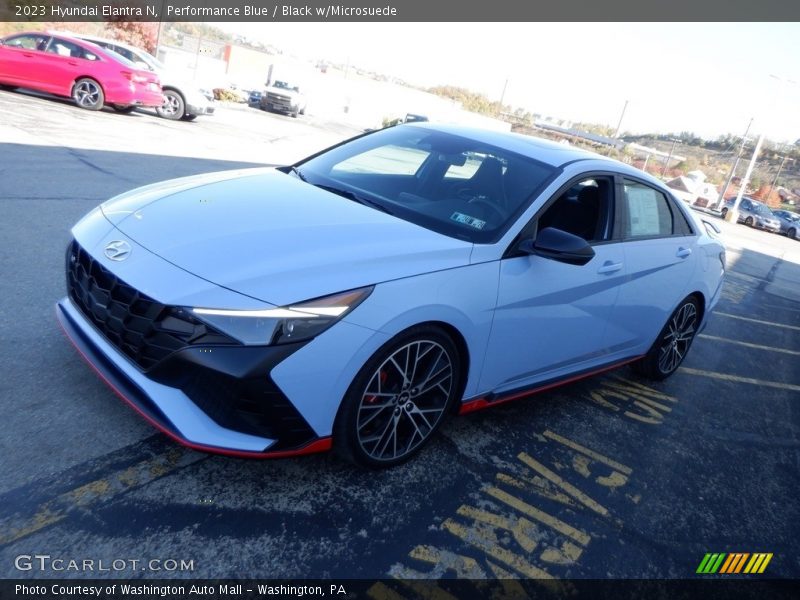 Performance Blue / Black w/Microsuede 2023 Hyundai Elantra N