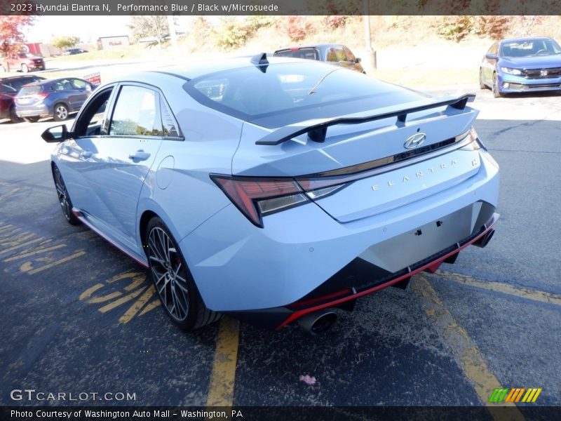  2023 Elantra N  Performance Blue