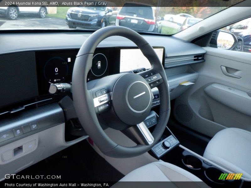Dashboard of 2024 Kona SEL AWD