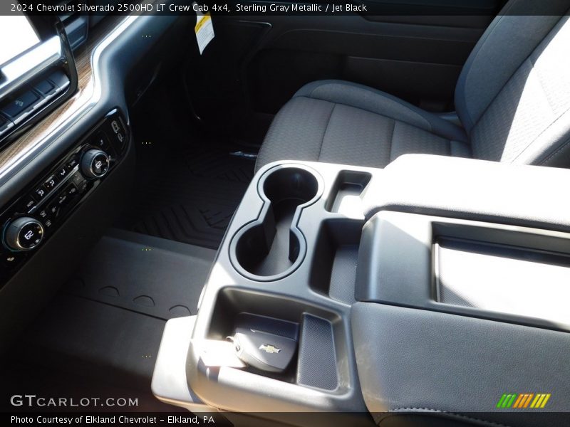 Sterling Gray Metallic / Jet Black 2024 Chevrolet Silverado 2500HD LT Crew Cab 4x4
