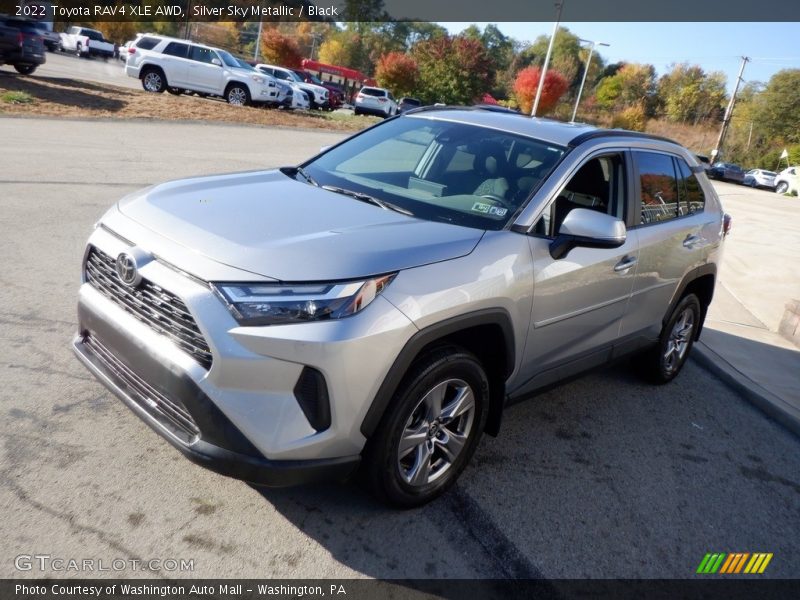  2022 RAV4 XLE AWD Silver Sky Metallic