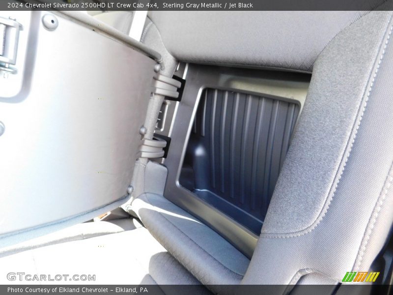 Rear Seat of 2024 Silverado 2500HD LT Crew Cab 4x4