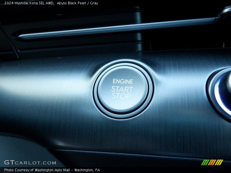 Controls of 2024 Kona SEL AWD