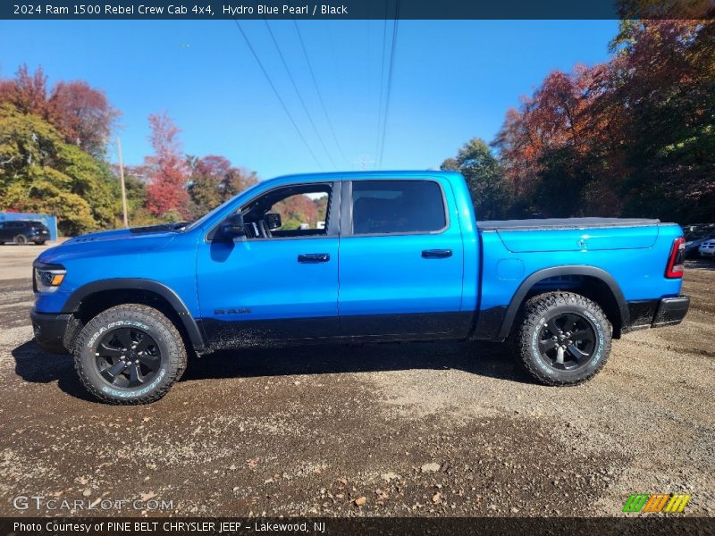  2024 1500 Rebel Crew Cab 4x4 Hydro Blue Pearl