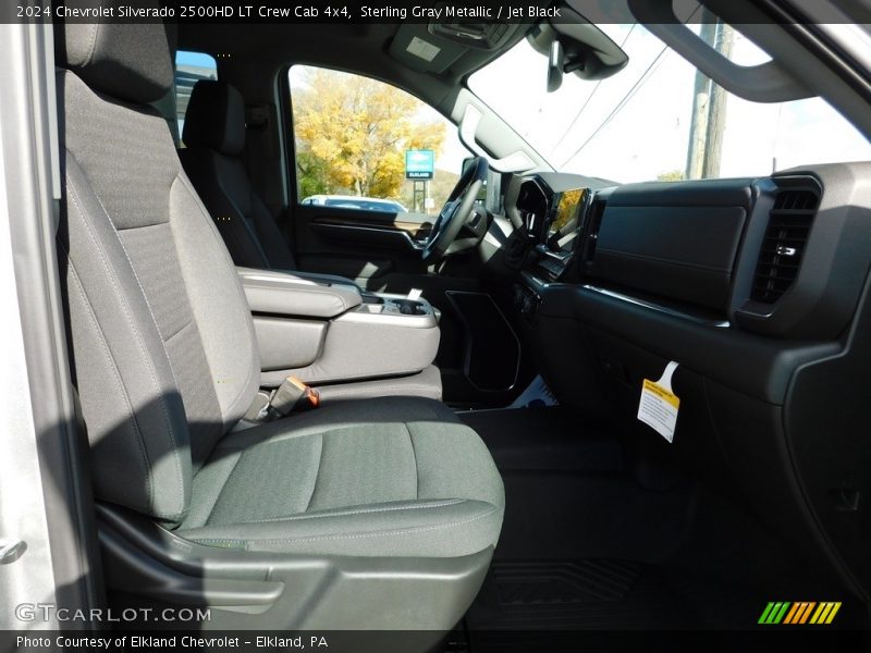 Sterling Gray Metallic / Jet Black 2024 Chevrolet Silverado 2500HD LT Crew Cab 4x4