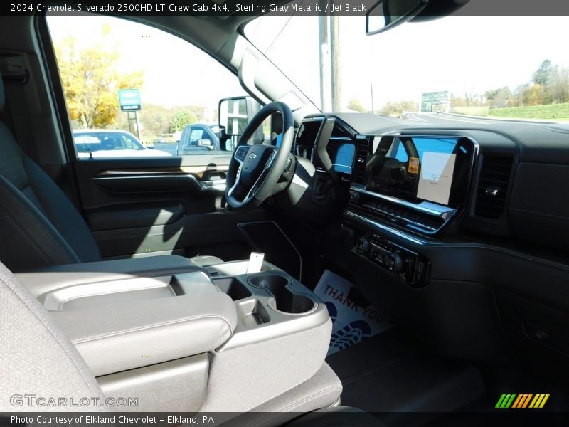 Sterling Gray Metallic / Jet Black 2024 Chevrolet Silverado 2500HD LT Crew Cab 4x4