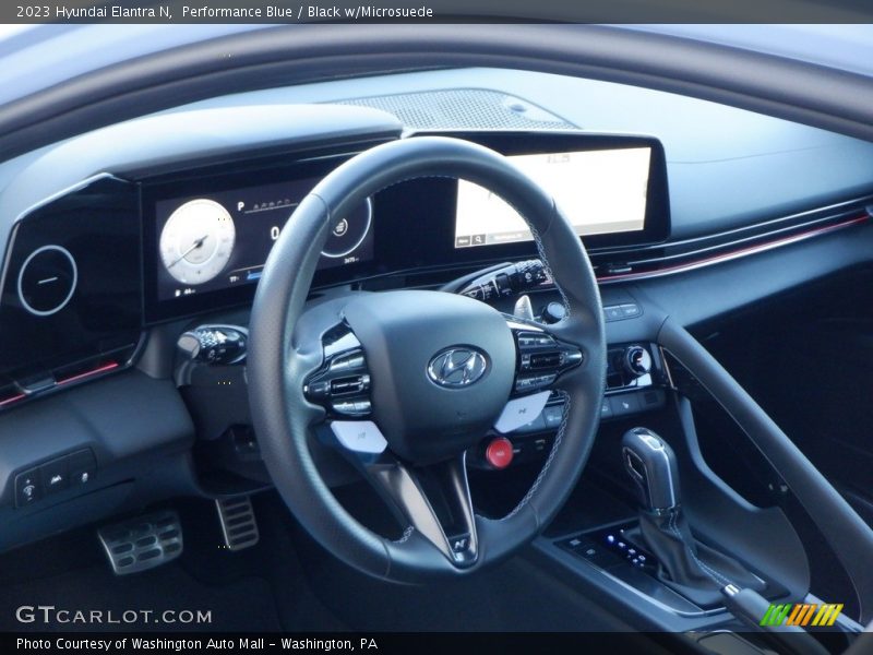 Dashboard of 2023 Elantra N 