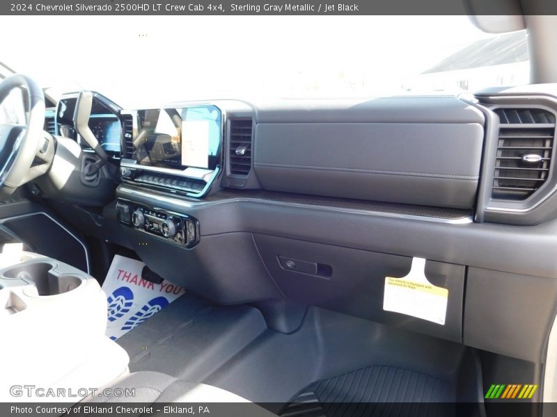 Sterling Gray Metallic / Jet Black 2024 Chevrolet Silverado 2500HD LT Crew Cab 4x4