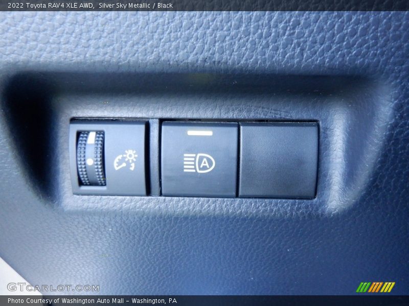 Controls of 2022 RAV4 XLE AWD