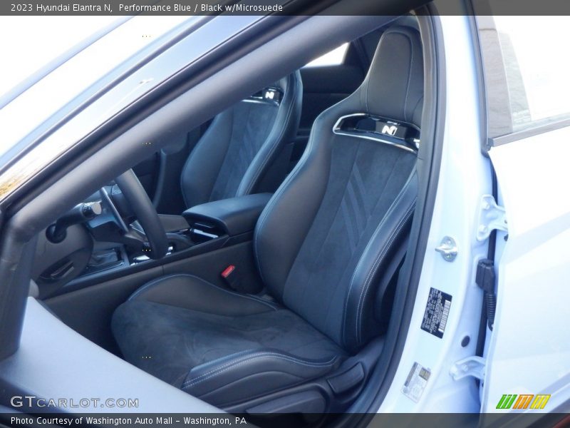 Front Seat of 2023 Elantra N 