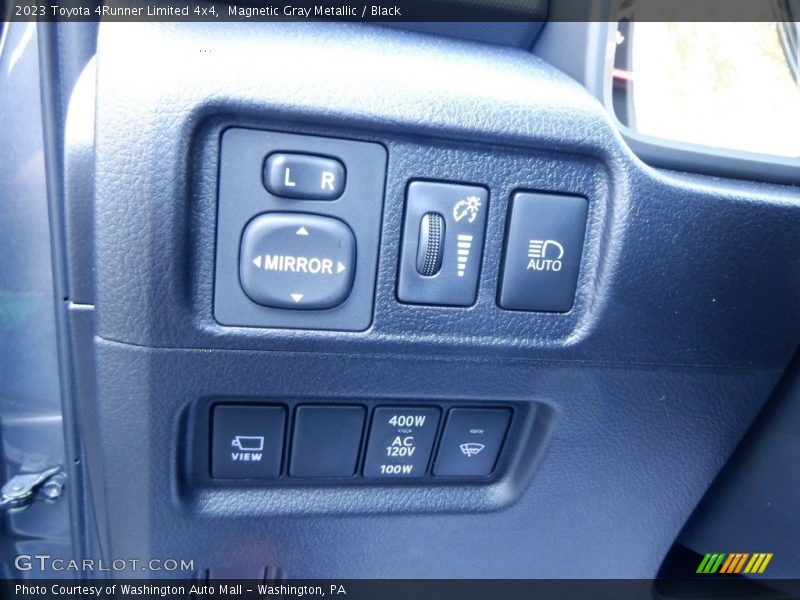 Controls of 2023 4Runner Limited 4x4