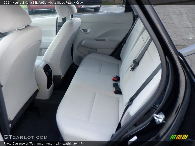 Rear Seat of 2024 Kona SEL AWD