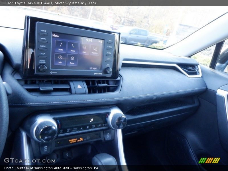 Dashboard of 2022 RAV4 XLE AWD