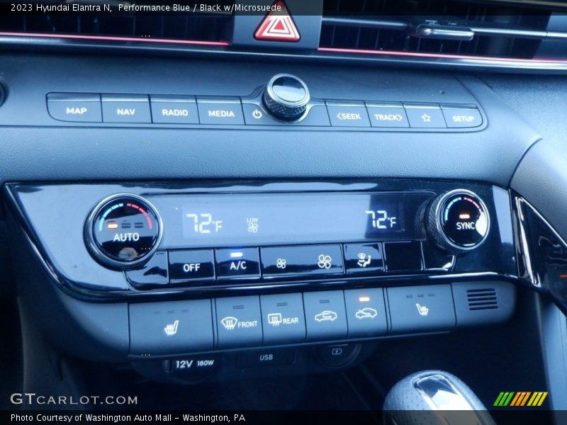 Controls of 2023 Elantra N 