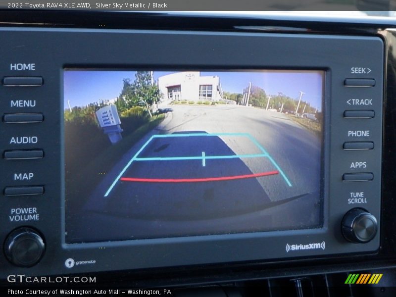 Controls of 2022 RAV4 XLE AWD