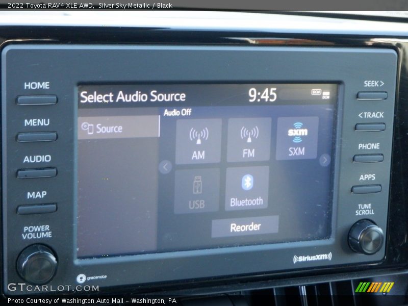 Controls of 2022 RAV4 XLE AWD