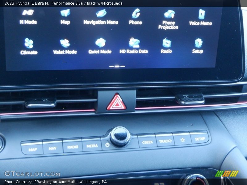 Controls of 2023 Elantra N 