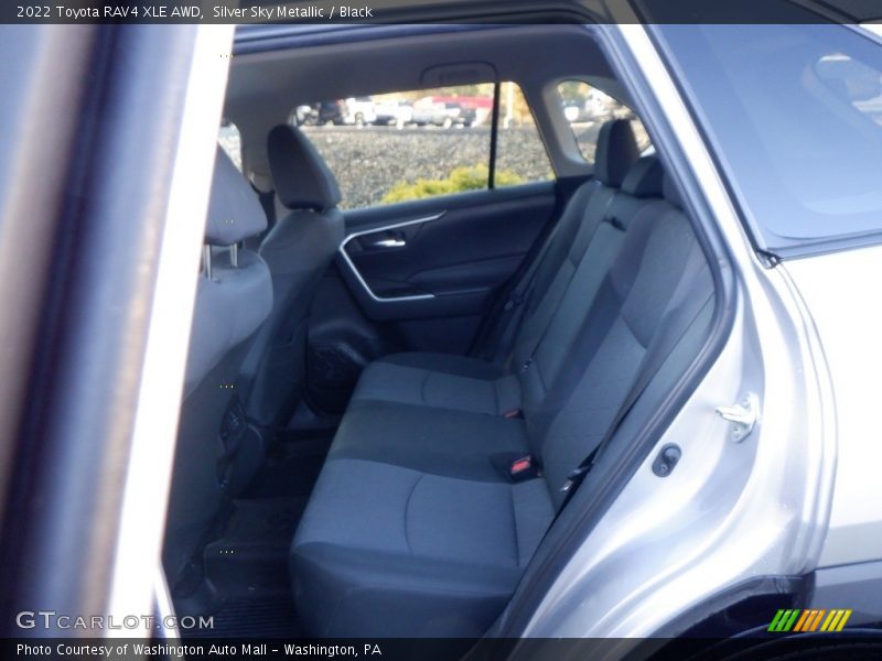 Rear Seat of 2022 RAV4 XLE AWD