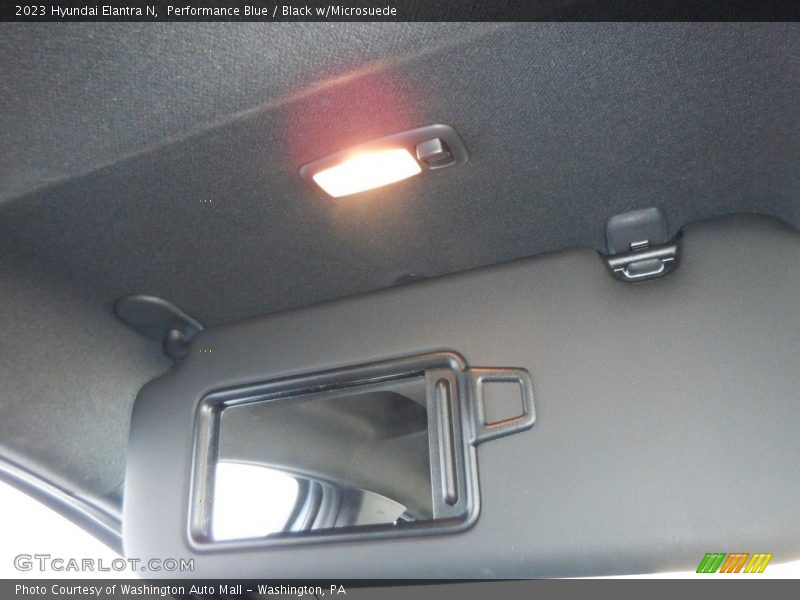 Performance Blue / Black w/Microsuede 2023 Hyundai Elantra N