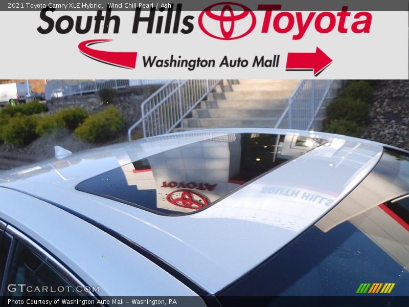 Wind Chill Pearl / Ash 2021 Toyota Camry XLE Hybrid
