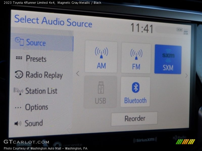 Controls of 2023 4Runner Limited 4x4