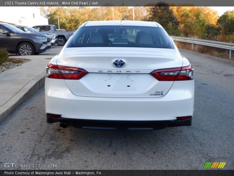 Wind Chill Pearl / Ash 2021 Toyota Camry XLE Hybrid