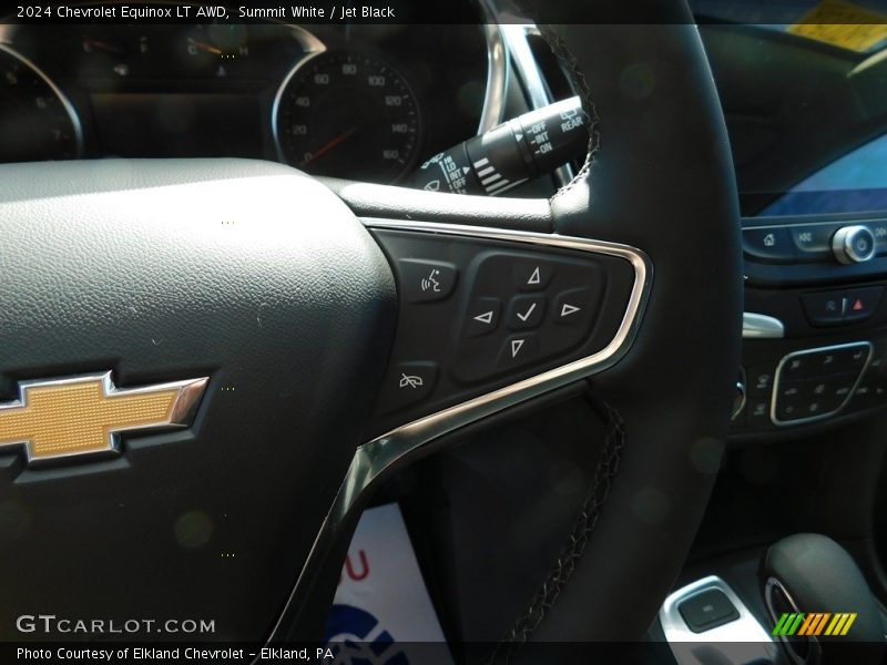 Summit White / Jet Black 2024 Chevrolet Equinox LT AWD