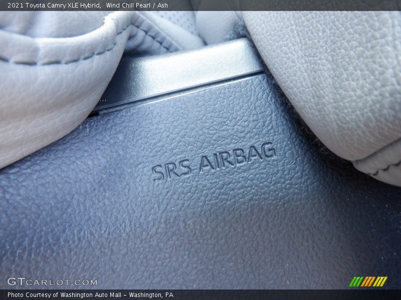 Wind Chill Pearl / Ash 2021 Toyota Camry XLE Hybrid