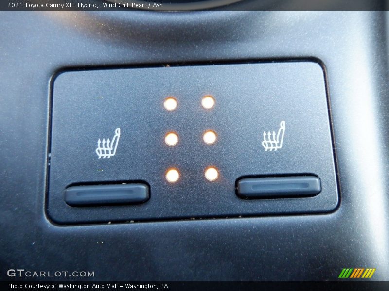 Wind Chill Pearl / Ash 2021 Toyota Camry XLE Hybrid