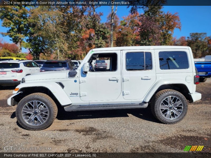  2024 Wrangler 4-Door High Altitude 4xe Hybrid Bright White
