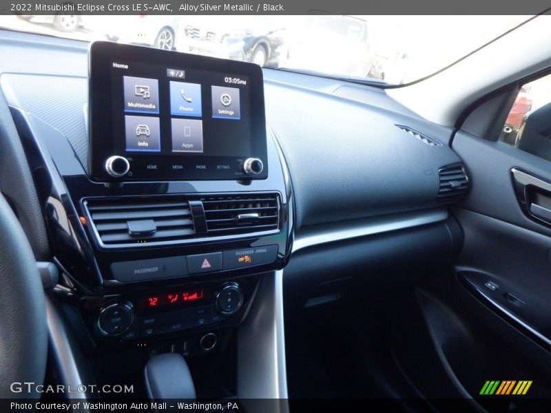 Dashboard of 2022 Eclipse Cross LE S-AWC