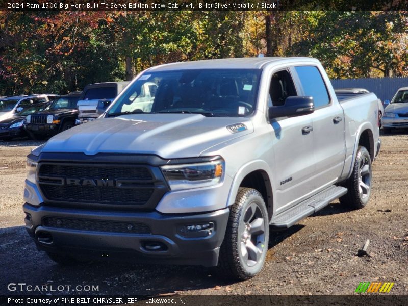 Front 3/4 View of 2024 1500 Big Horn Built To Serve Edition Crew Cab 4x4