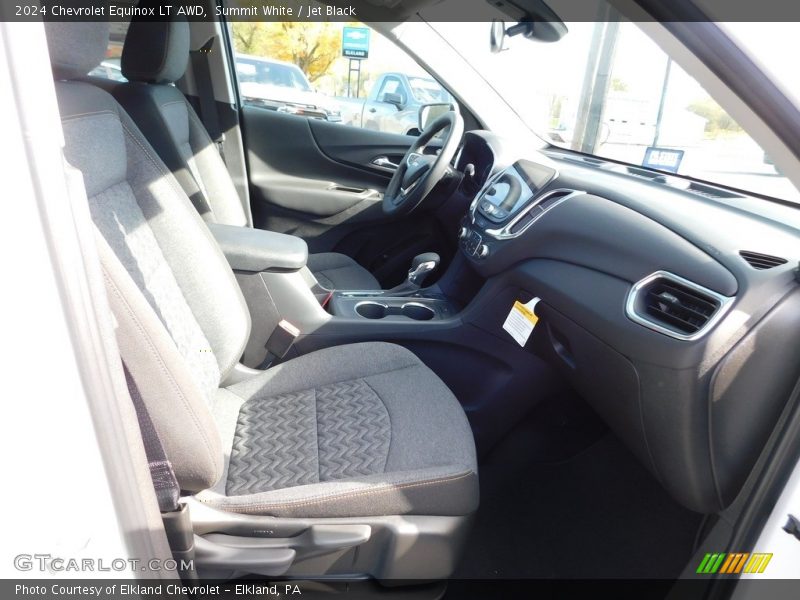 Summit White / Jet Black 2024 Chevrolet Equinox LT AWD