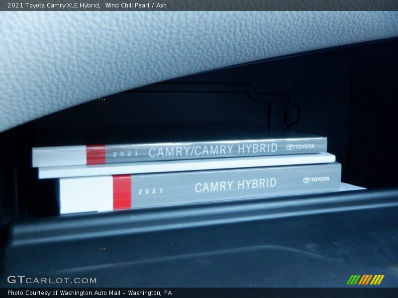 Wind Chill Pearl / Ash 2021 Toyota Camry XLE Hybrid