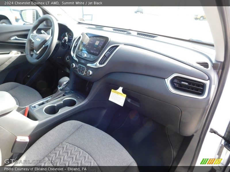 Summit White / Jet Black 2024 Chevrolet Equinox LT AWD