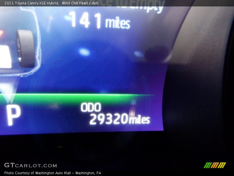 Wind Chill Pearl / Ash 2021 Toyota Camry XLE Hybrid