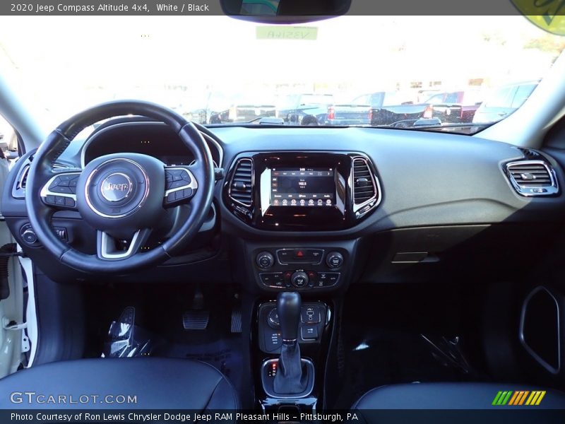 White / Black 2020 Jeep Compass Altitude 4x4