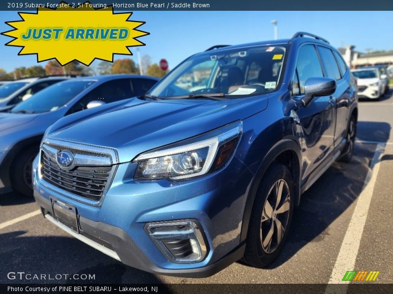 Horizon Blue Pearl / Saddle Brown 2019 Subaru Forester 2.5i Touring