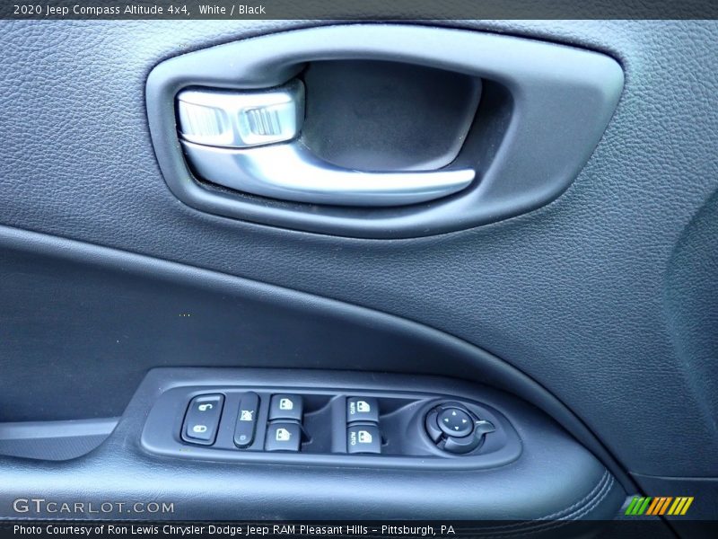 White / Black 2020 Jeep Compass Altitude 4x4