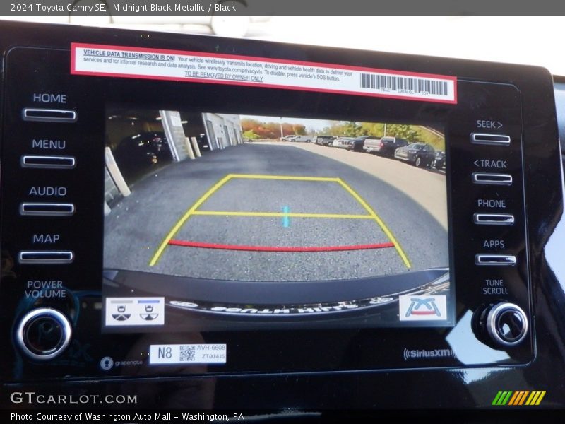 Controls of 2024 Camry SE