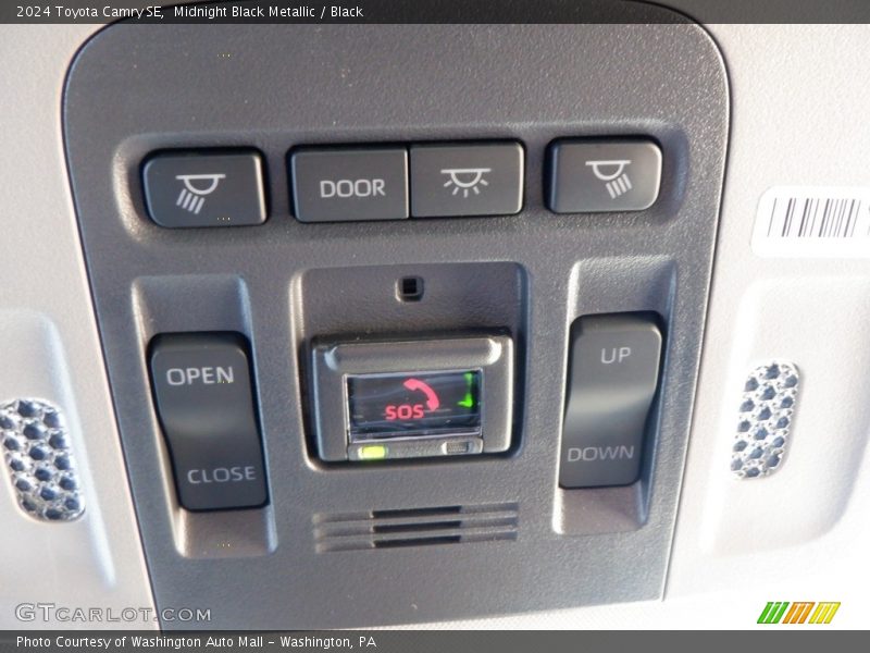 Controls of 2024 Camry SE